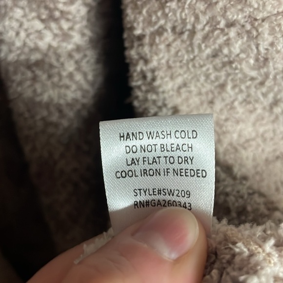 Sweet Lovely by Jen size M/L Leopard Print Open Front Cocoon Cardigan Sweater - Picture 7 of 8